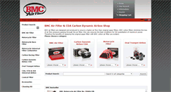 Desktop Screenshot of bmc-air-filter-shop.com